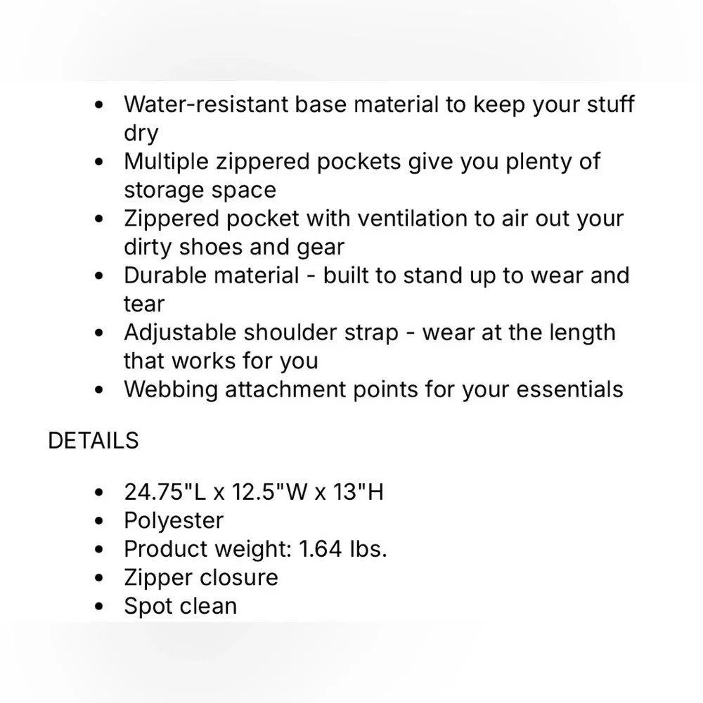 Adidas Defender V Medium Duffel Bag- NWT